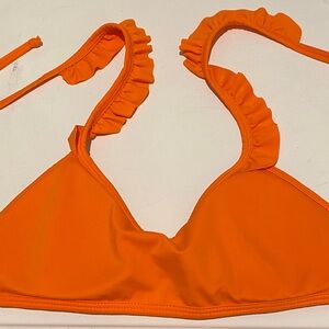 MAR Swimwear Orange Bikini Top